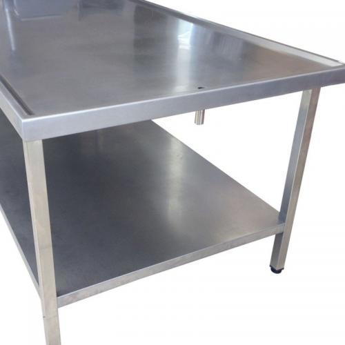 MESA INOX DE EMBUTIR 2,00 MTS