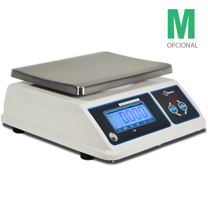DIM IP65 BENCH SCALE WITH DUAL DISPLAY AND BATTERY