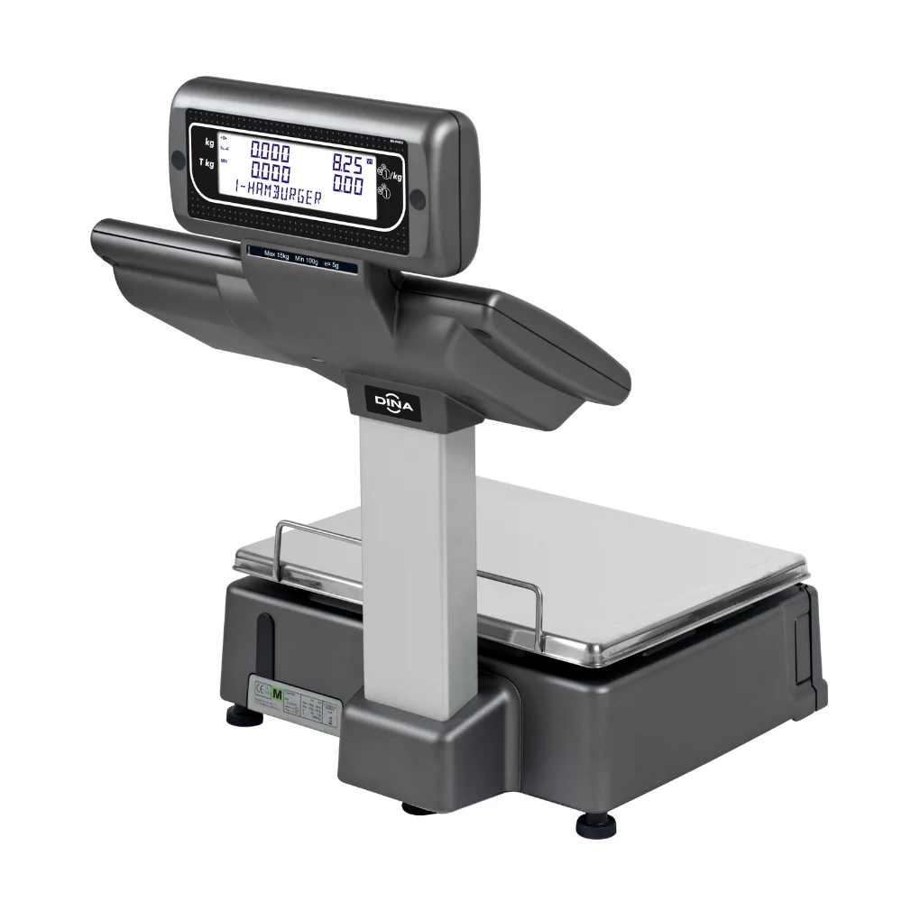 BALANZA DINA M 520 DC LCD SEGMENTOS - Imagen 2