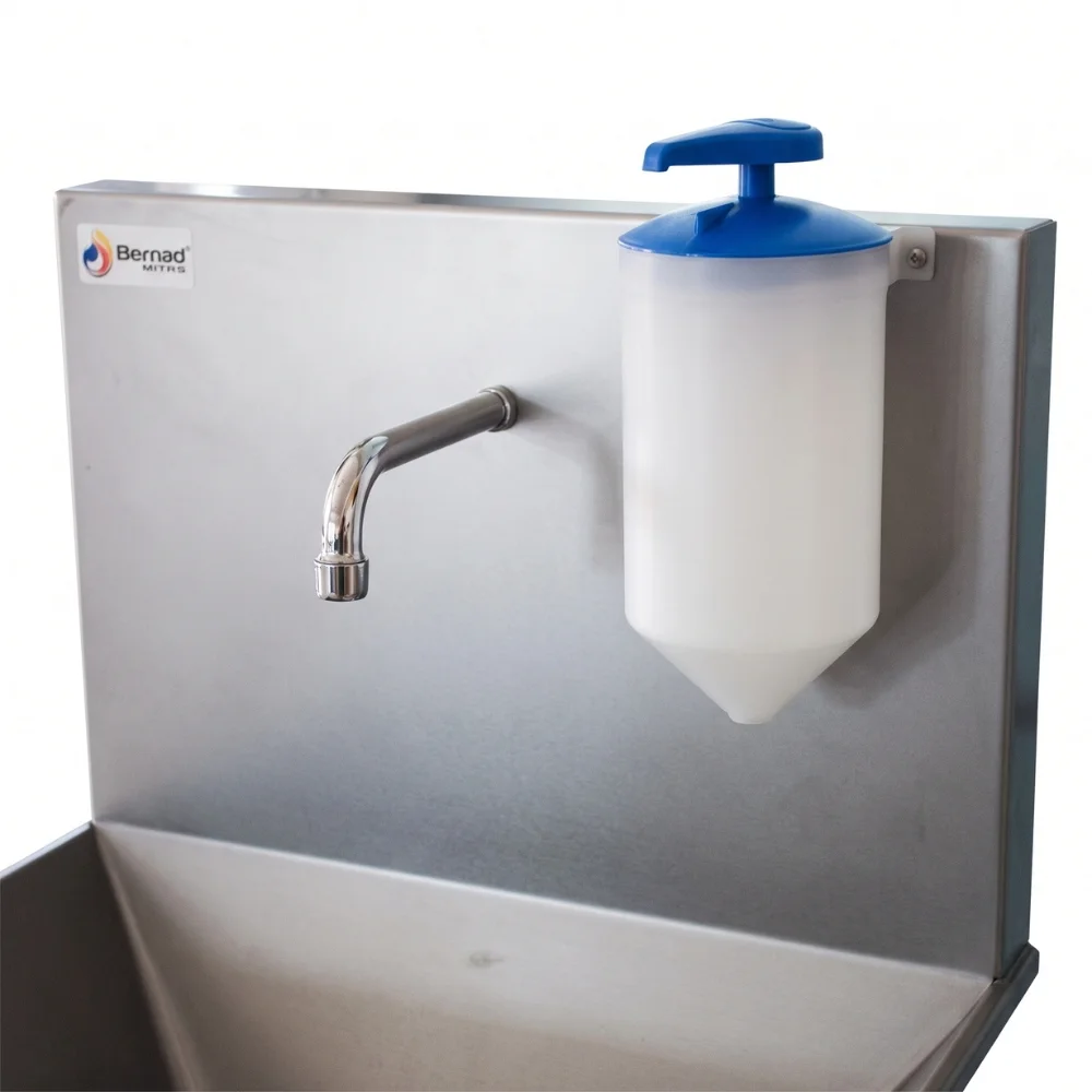STAINLESS STEEL WASHBASIN WITH DISPENSER - Image 2