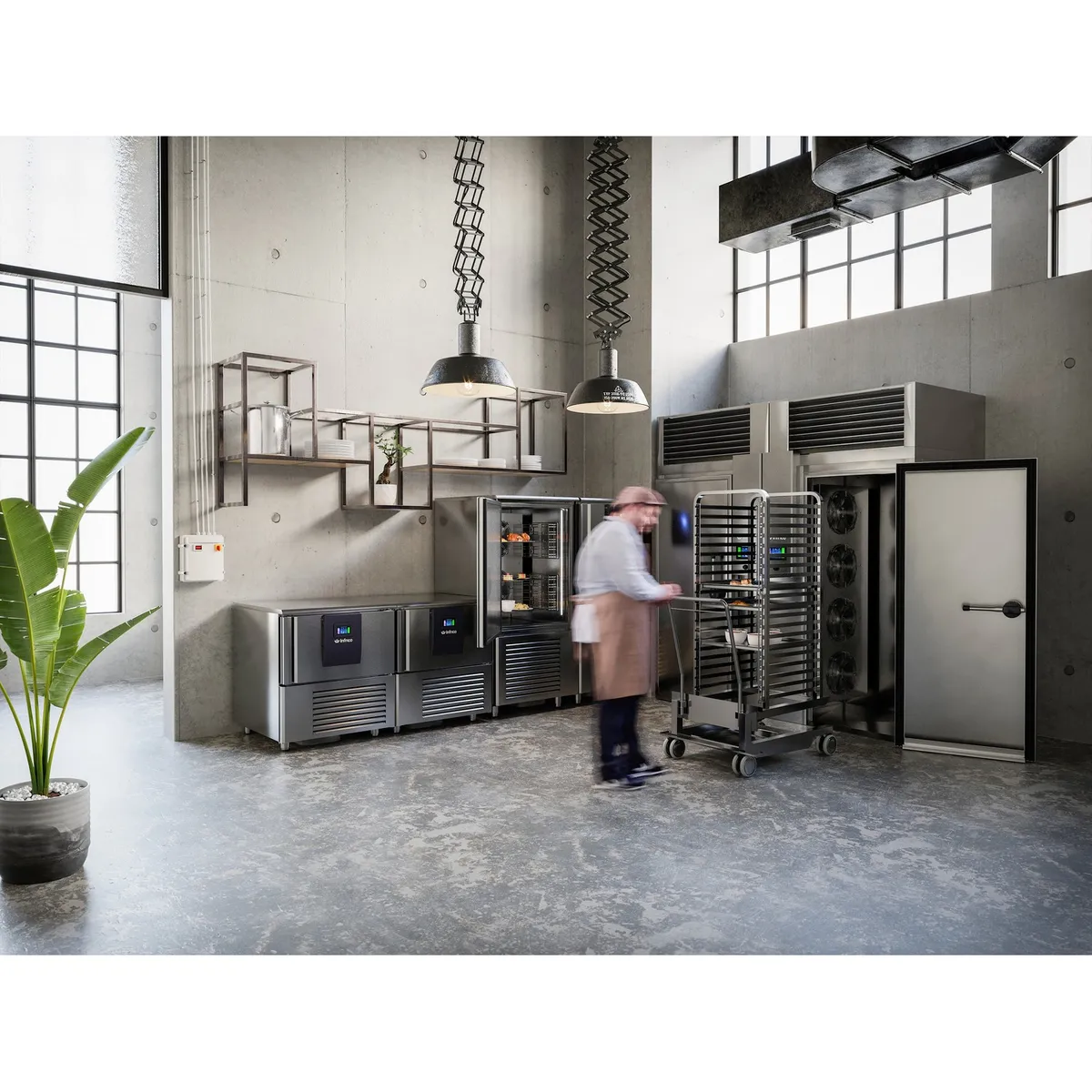 Infrico ABT 51 L blast chiller, another view