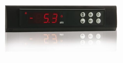 Controlador de temperatura AKO de frontal largo · AKO long-front temperature controller
