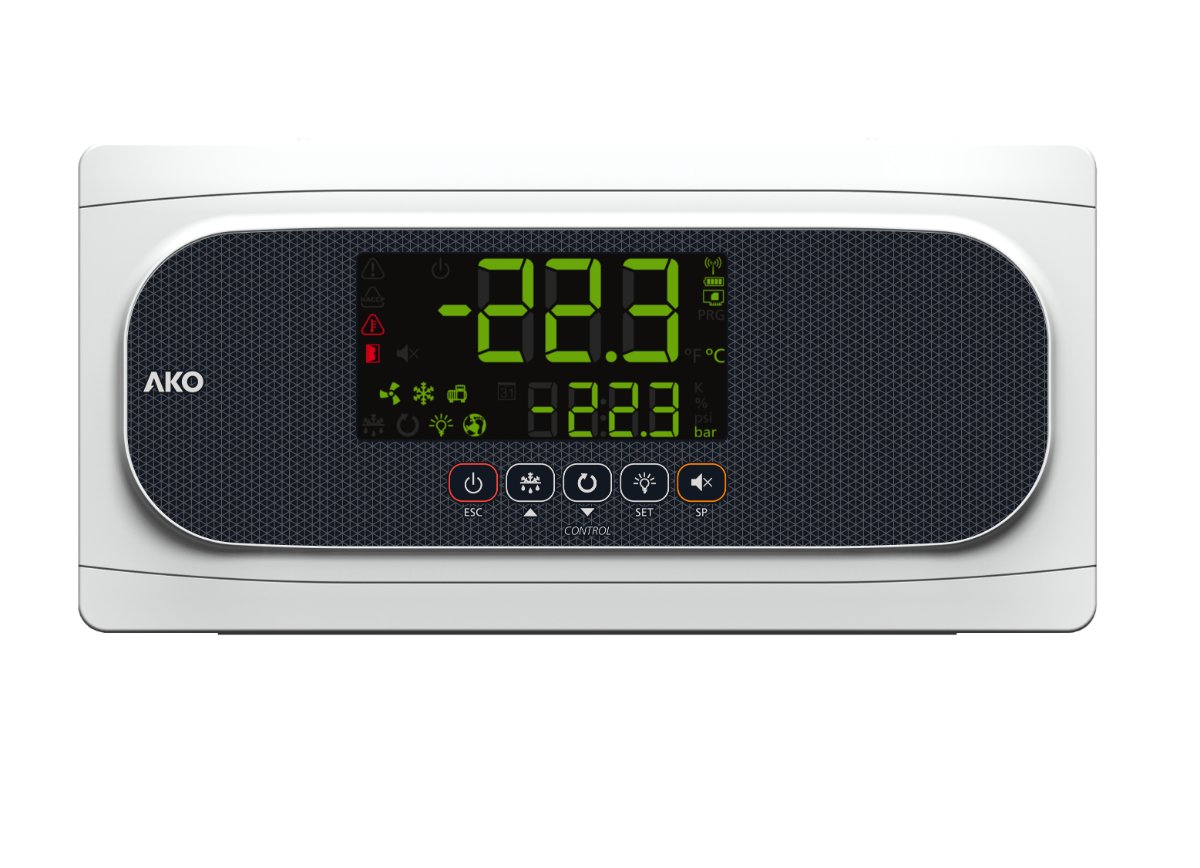 Controlador AKOCORE AKO-16526 de temperatura y expansión electrónica · AKOCORE AKO-16526 temperature and electronic expansion controller
