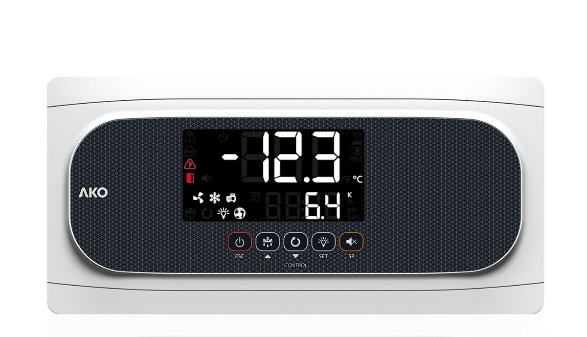 Controlador AKOCORE ADVANCE AKO-16526A con expansión electrónica · AKOCORE ADVANCE AKO-16526A controller with electronic expansion