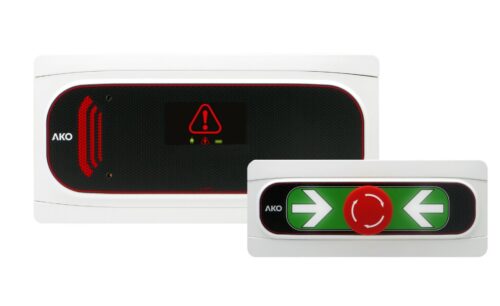 Alarma de hombre encerrado AKOALARM AKO-55123B de 1 canal · AKOALARM AKO-55123B 1-channel trapped-person alarm