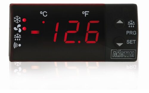 Controlador modular AKO AKOTIM-12ARTEB formato panel · AKO AKOTIM-12ARTEB modular panel controller