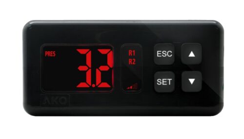 Controlador AKO para centrales de compresores de 5 etapas · AKO 5-stage compressor rack controller