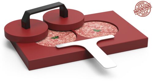 Fricosmos hygienic double hamburger press ø128 mm