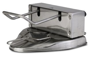 Aplasta hamburguesas molde redondo 2 uds ø100 mm Fricosmos