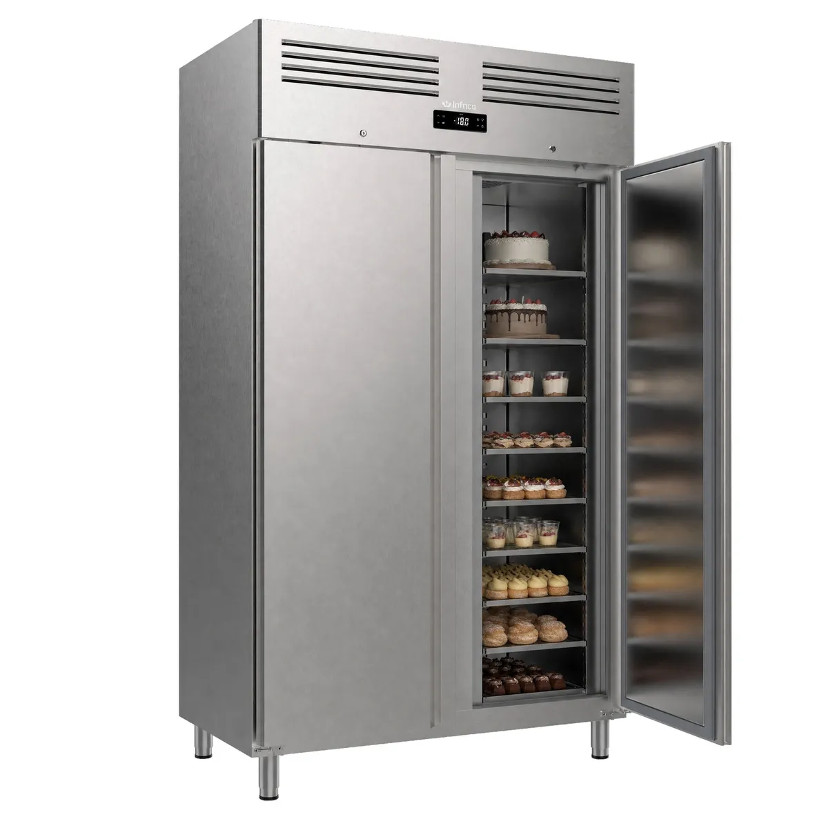Infrico AGB 1402 BT PAST pastry freezer cabinet, another view