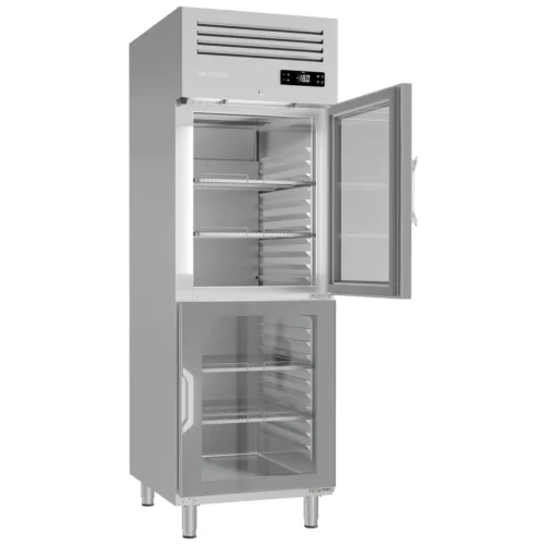 Infrico AGB 702 BT CR glass door freezer cabinet, another view