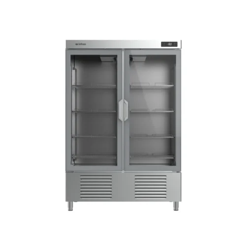 Infrico AN 1002 BT CR glass door freezer cabinet, another view