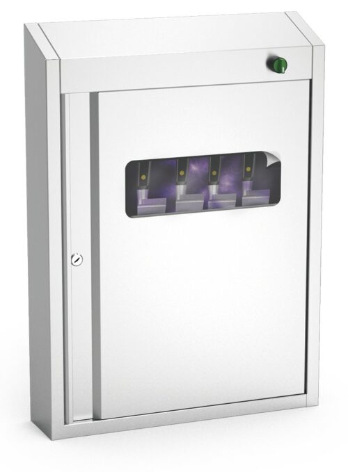 Armario esterilizador de cuchillos rayos UV 20 cuchillos Fricosmos
