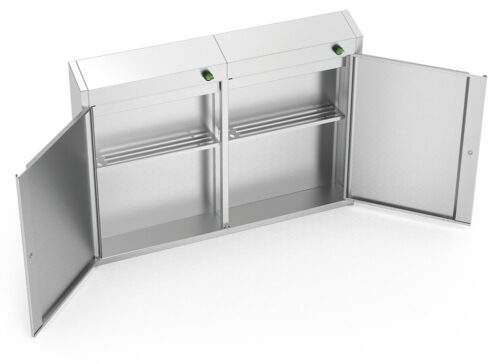 Armario esterilizador de cuchillos rayos UV 40 cuchillos Fricosmos