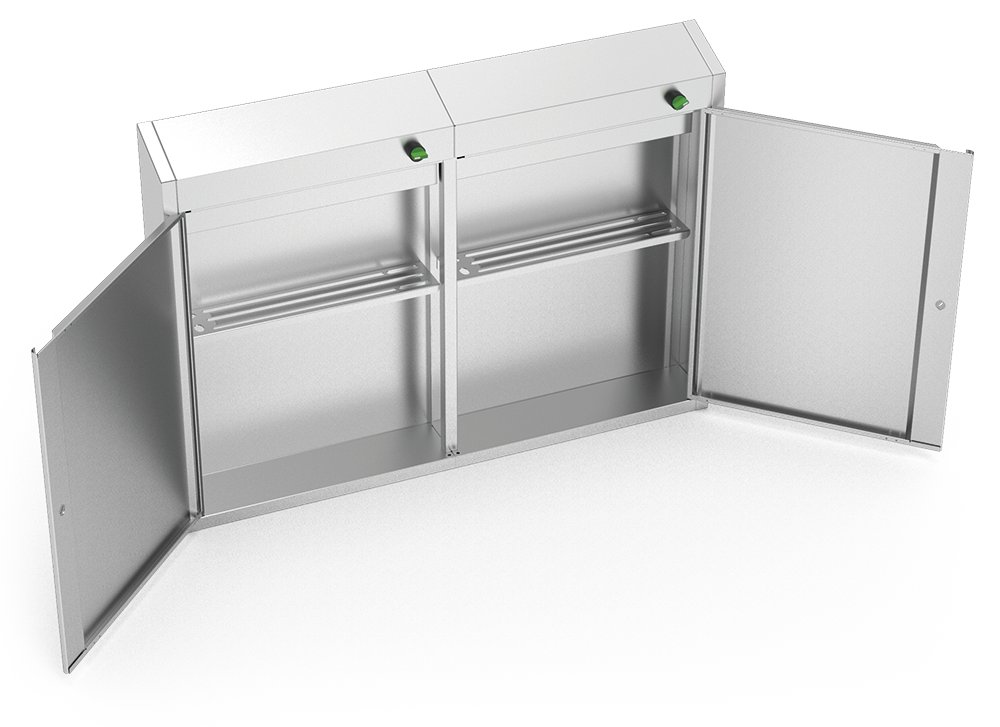 Armario esterilizador de cuchillos rayos UV 40 cuchillos Fricosmos