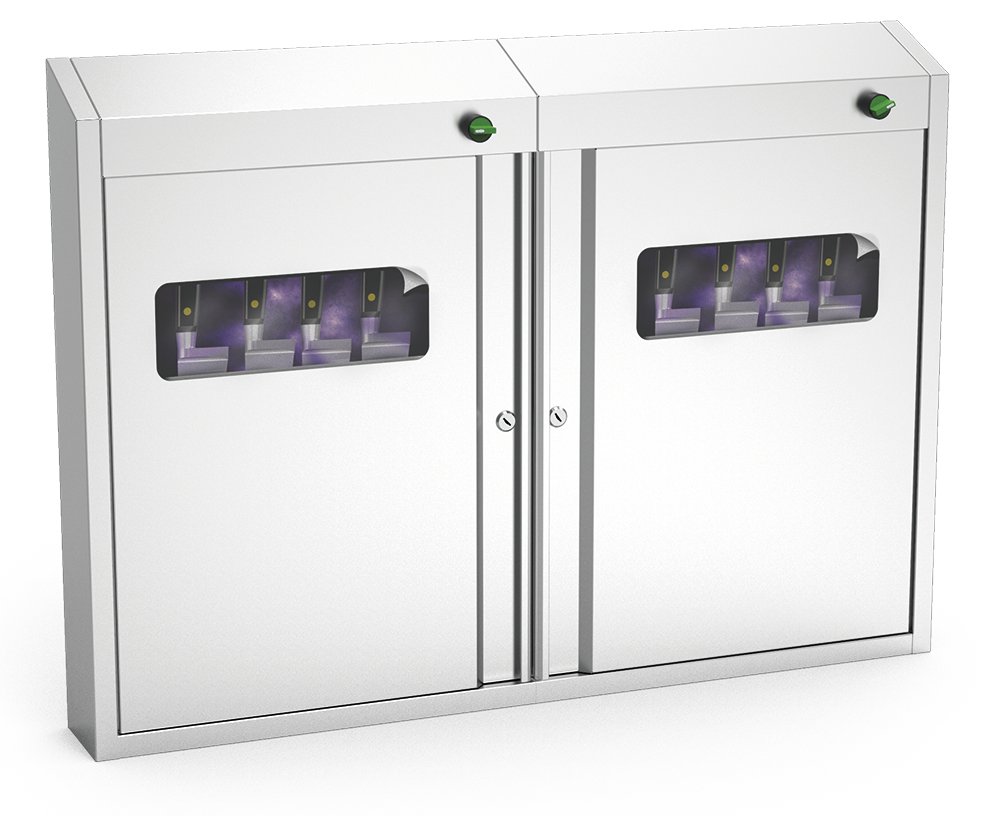 Armario esterilizador de cuchillos rayos UV 40 cuchillos Fricosmos