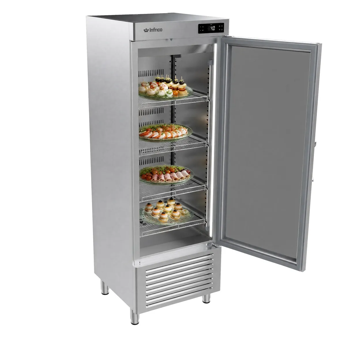 Infrico AEX 500 T/F refrigerated display cabinet, another view