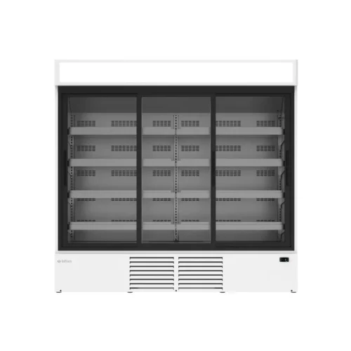 Infrico ERC 200 upright refrigerated display cooler, another view