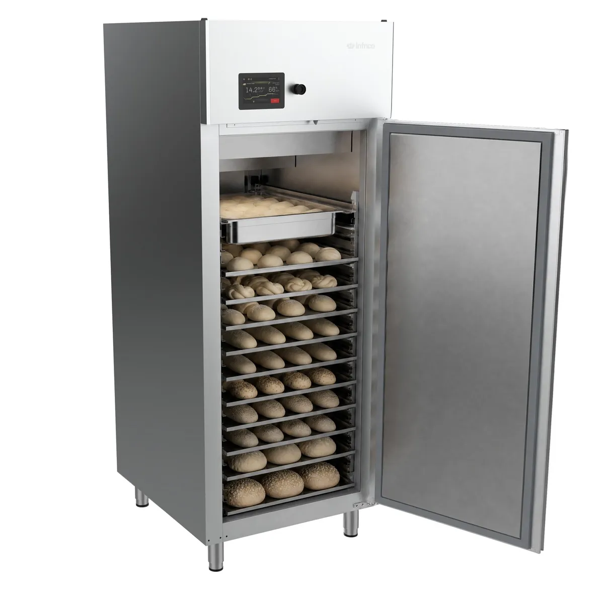 Infrico FC 900 BT controlled proving cabinet, another view