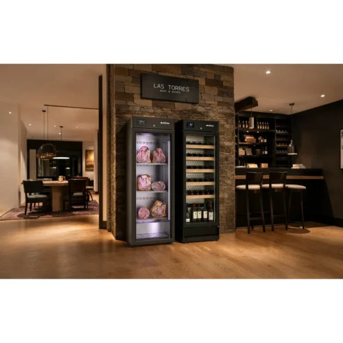 Infrico AC 280 MDAB compact dry aging meat cabinet, another view
