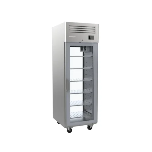 Infrico AGB 701 WPDCR glass door heated pass-through cabinet