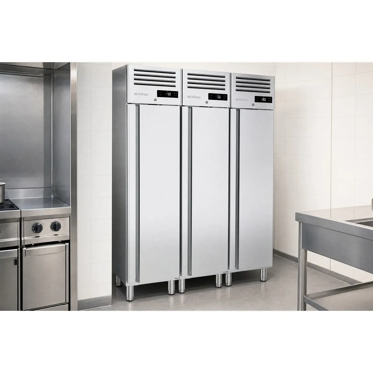 Armario de refrigeración Infrico AGN 301, otra vista