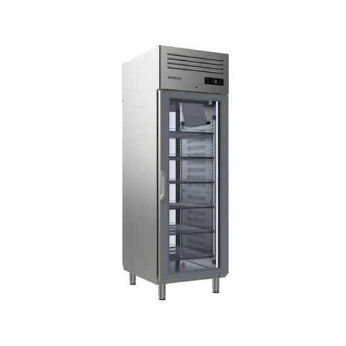 Infrico AGB 701 PDCR glass door pass-through refrigerated cabinet