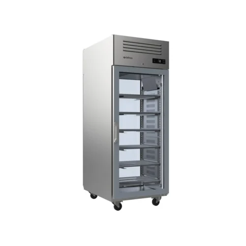 Infrico AGB 901 PDCR glass door pass-through refrigerated cabinet