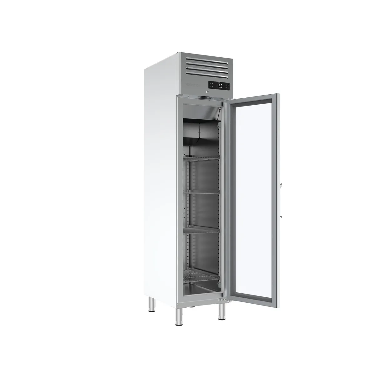 Infrico AGN 300 CR glass door refrigerated cabinet, another view