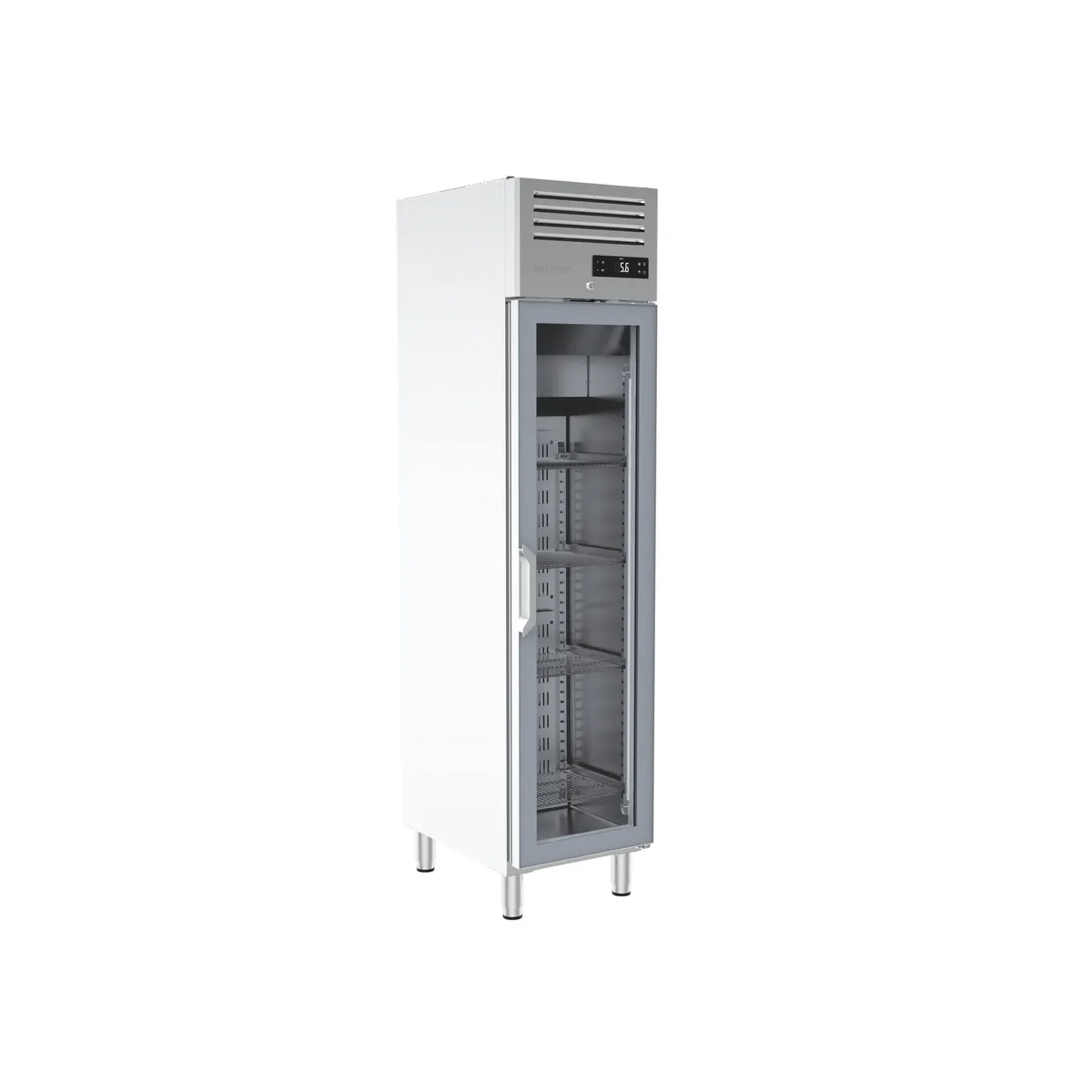 Infrico AGN 300 CR glass door refrigerated cabinet