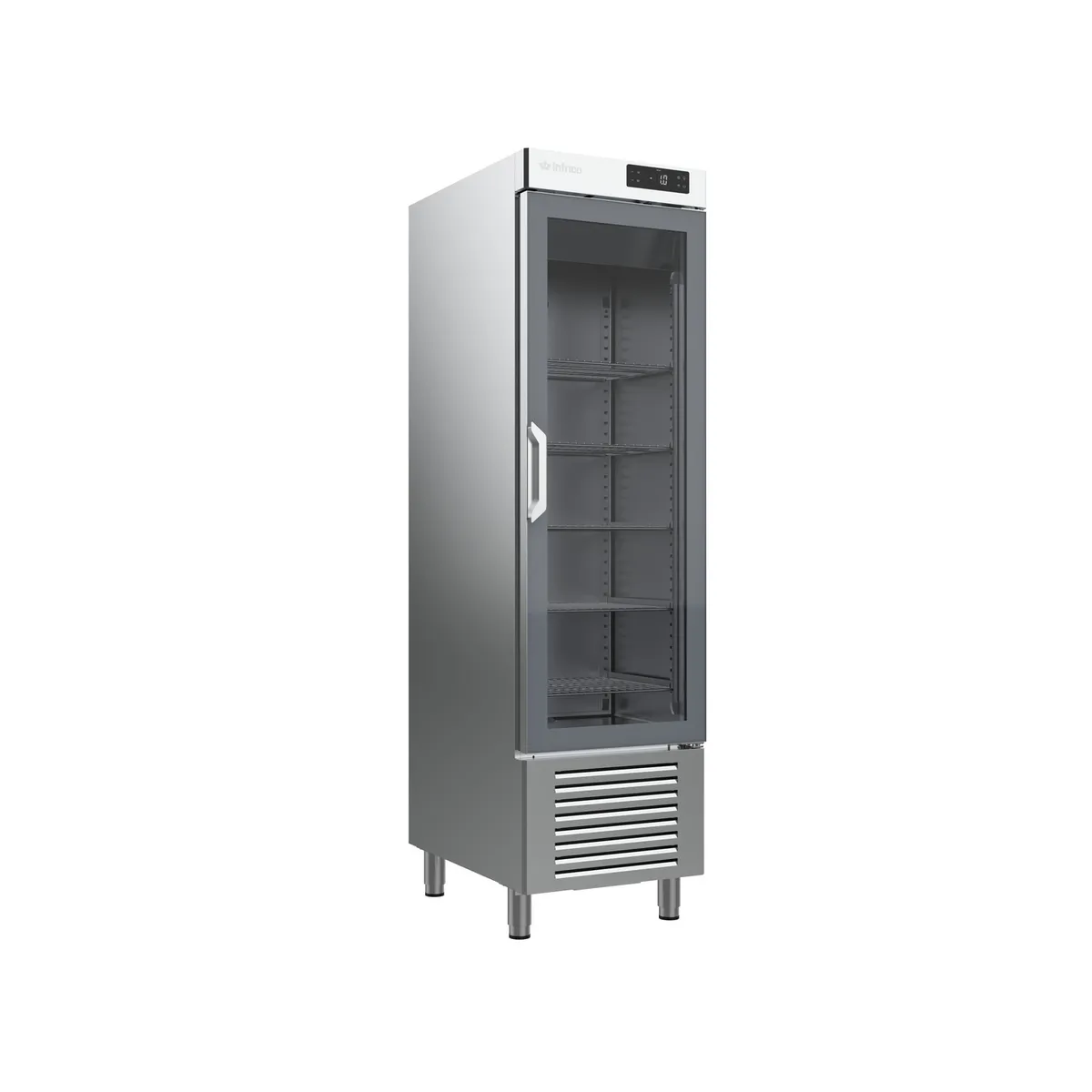 Infrico AN 401 CR glass door refrigerated cabinet