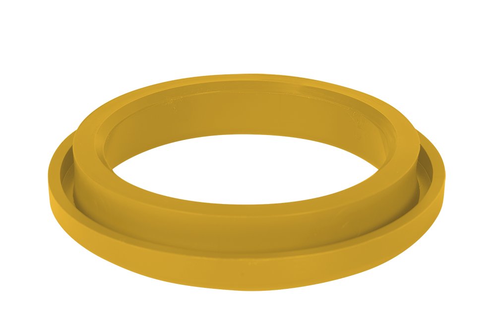 Aro amarillo para tolva de desbarasado Fricosmos ø235x44 mm