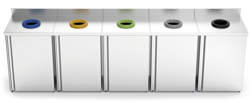 Aro verde para tolva de desbarasado Fricosmos ø235x44 mm
