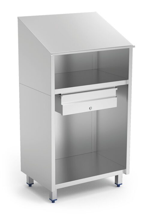 Atril de recepción inox Fricosmos