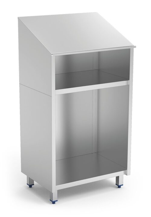 Atril de recepción inox Fricosmos