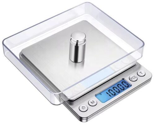 Balanza de cocina de precisión 0,1 g Fricosmos
