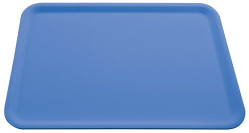 Bandeja autoservicio en polipropileno azul Fricosmos 530x370x26 mm