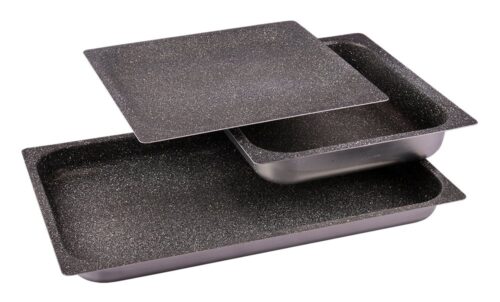 Bandeja de aluminio antiadherente Fricosmos 530x325x20 mm