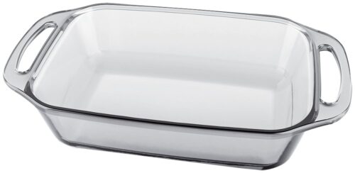Bandeja para horno rectangular de cristal 3,5 l Fricosmos