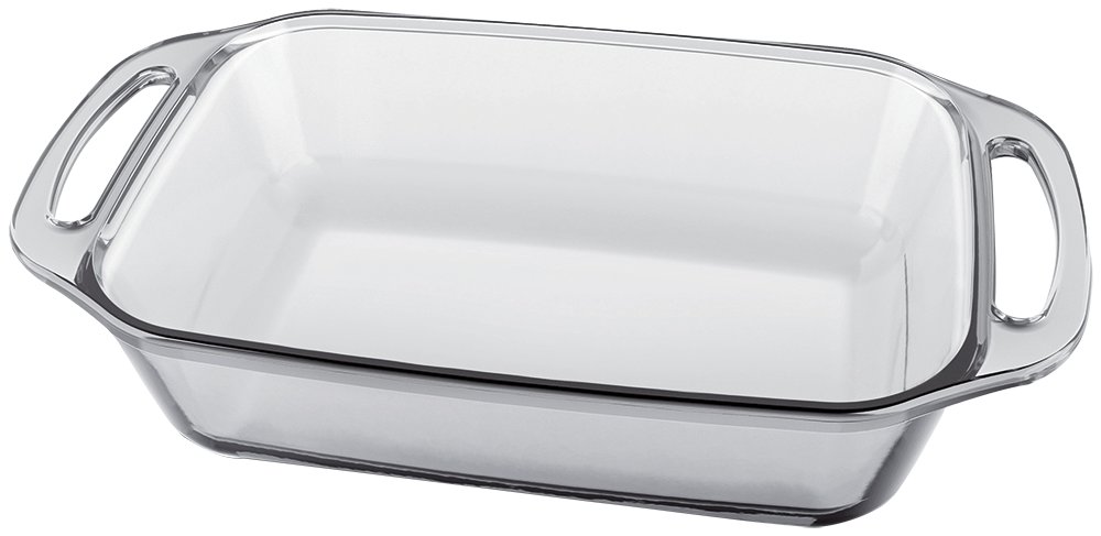 Bandeja para horno rectangular de cristal 3,5 l Fricosmos