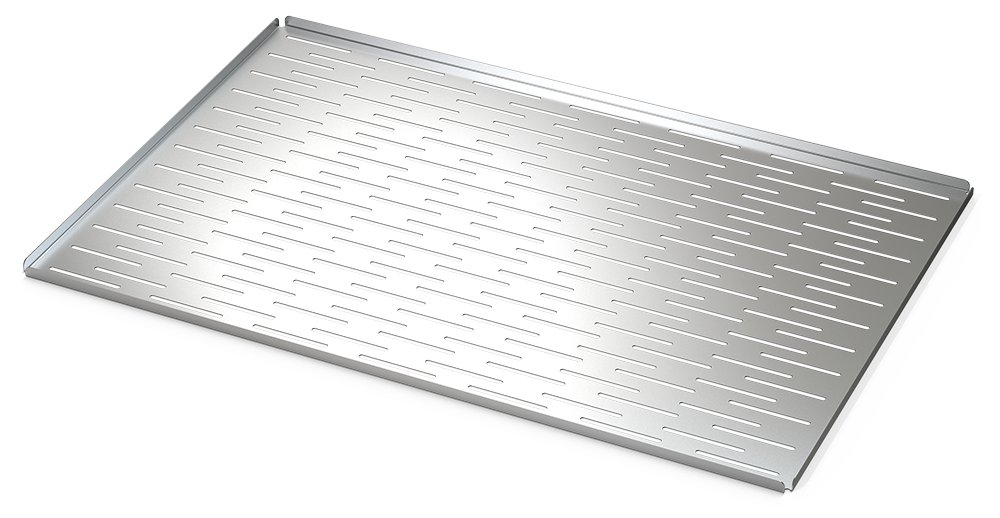 Bandeja perforada de acero inoxidable para pastelería 600x400 mm Fricosmos 600x400x10 mm