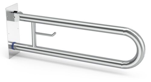 Barra de apoyo inox mural vertical abatible Fricosmos