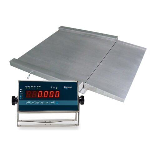 Baxtran RGI low-profile stainless floor scale