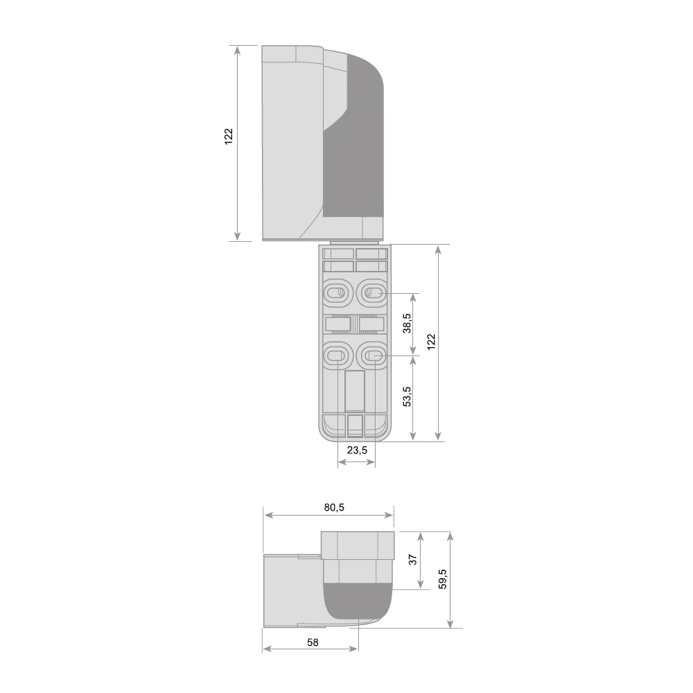 Bisagra 1572/C HP – imagen 2
