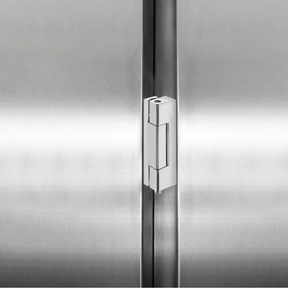 G-300 chrome zamak hinge · view 4