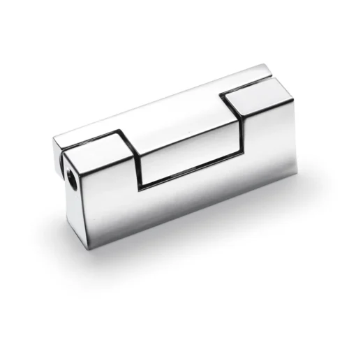 Bisagra G-310 de zamak cromado