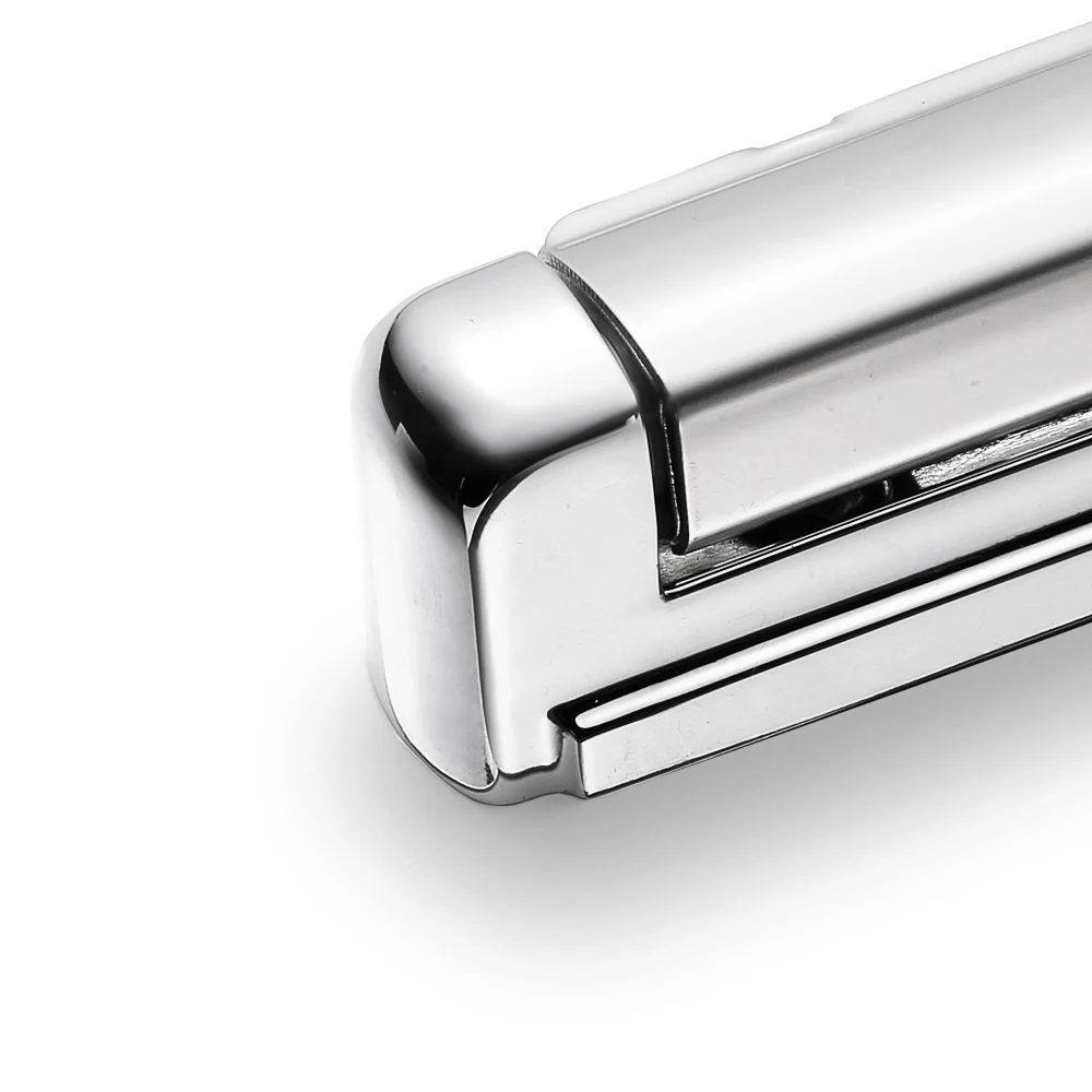 G-325 chrome zamak hinge with stainless cover · view 3