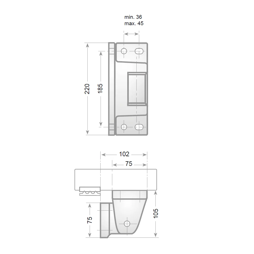 Bisagra I-201 – imagen 2