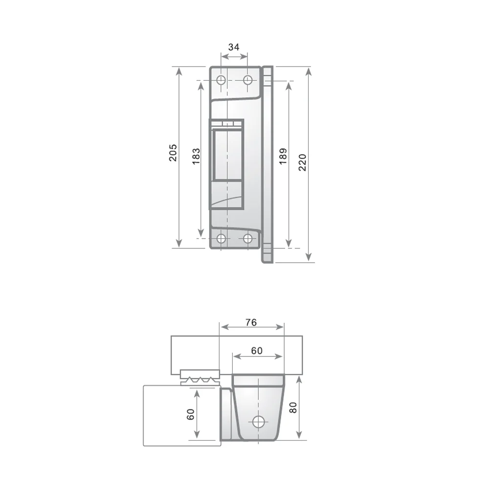 Bisagra I-215 A alta derecha – imagen 2
