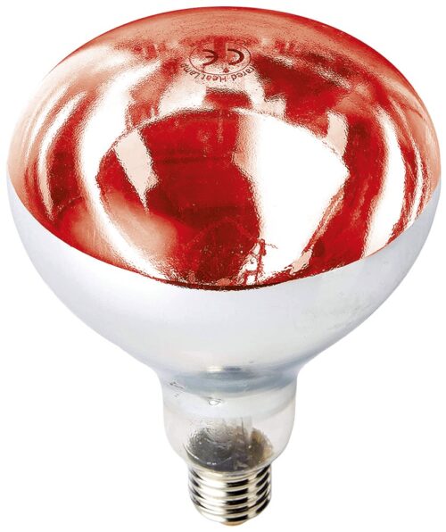 Bombilla calentadora inastillable luz roja ES 250 W Fricosmos